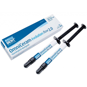 Omnident® OmniCeram évolution flow 2.0 composite seringues - Bleach