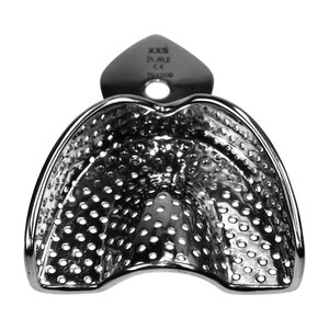 PURE Porte-empreintes perforé pour denté supérieur - XXS