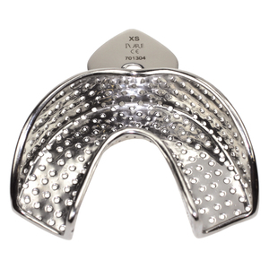 PURE Porte-empreintes perforé pour denté inférieur - XS
