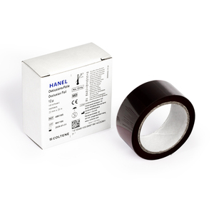 Hanel Feuille d'occlusion double face 12µ en rouleau 22mmx25m - noir | rouge